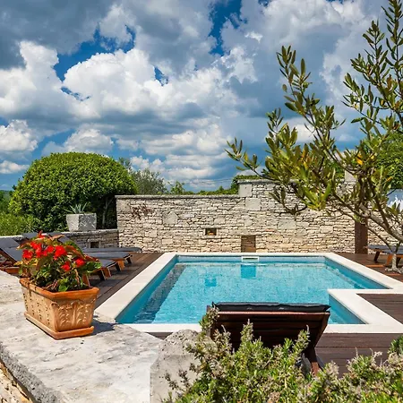 Villa Luxury With A Swimming Pool Trget, Rasa - 7247
